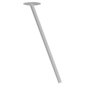 stropní svítidlo Canna Nuda Metal bílé