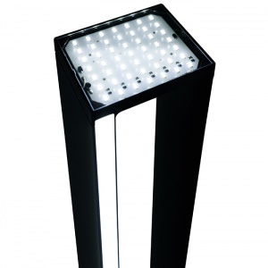 NEMO stojací lampa Tru titanově šedá