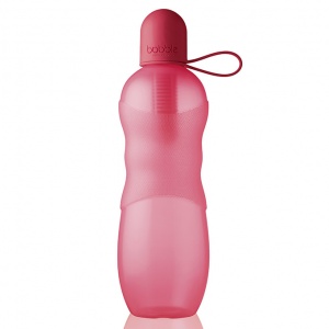 Sport láhev na vodu 650 ml červená
