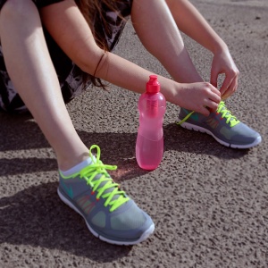 BOBBLE Sport láhev na vodu 650 ml červená