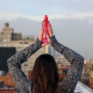 BOBBLE Sport láhev na vodu 650 ml červená