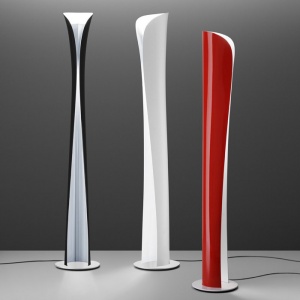 ARTEMIDE stojací lampa Cadmo černá/bílá