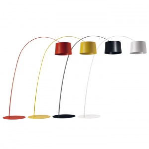 FOSCARINI stojací lampa Twiggy černá