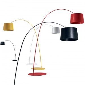 FOSCARINI stojací lampa Twiggy černá
