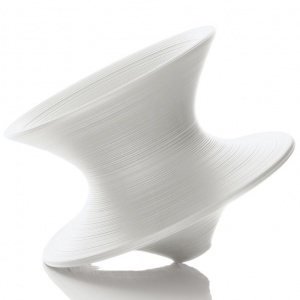 křeslo Spun bílé