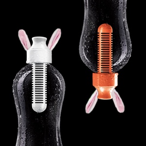 BOBBLE láhev na vodu 550 ml oranžová