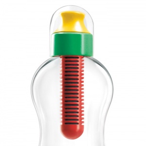 BOBBLE láhev na vodu 385 ml multi zelená