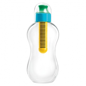 láhev na vodu 385 ml multi modrá