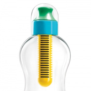 BOBBLE láhev na vodu 385 ml multi modrá