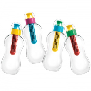 BOBBLE láhev na vodu 385 ml multi modrá