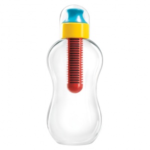 láhev na vodu 385 ml multi žlutá