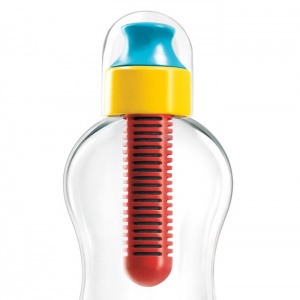 BOBBLE láhev na vodu 385 ml multi žlutá