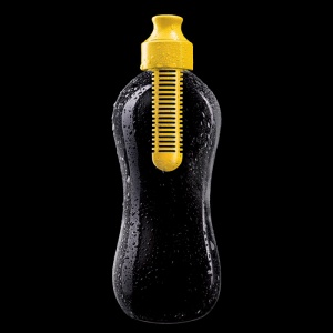 BOBBLE láhev na vodu 550 ml žlutá