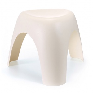 stolička Elephant Stool krémová