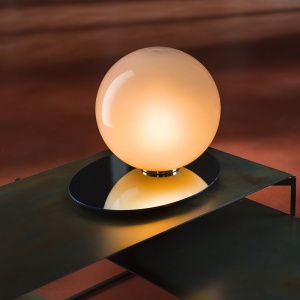 BOMMA stolní lampa Umbra kouřová