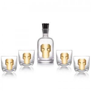 karafa Hamlet 750 ml + 4 sklenice na whisky