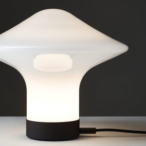 stolní lampa Trottola malá opalín