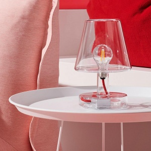 FATBOY stolní lampa Transloetje transparentní
